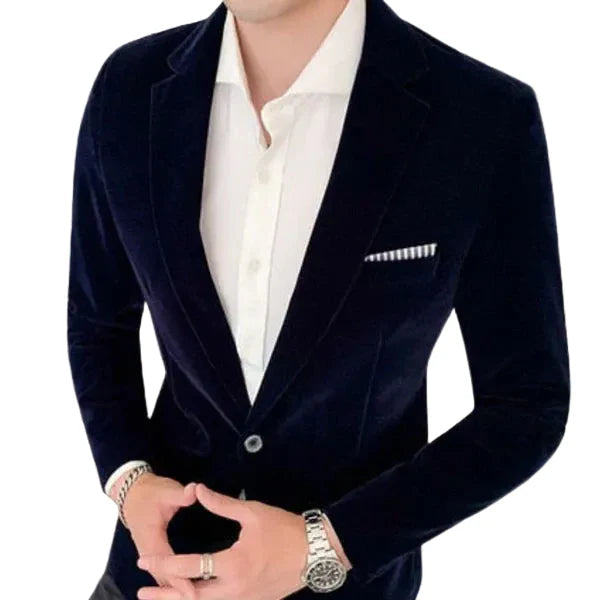 Arlo | Men's Elegant Slim Fit Velvet Blazer