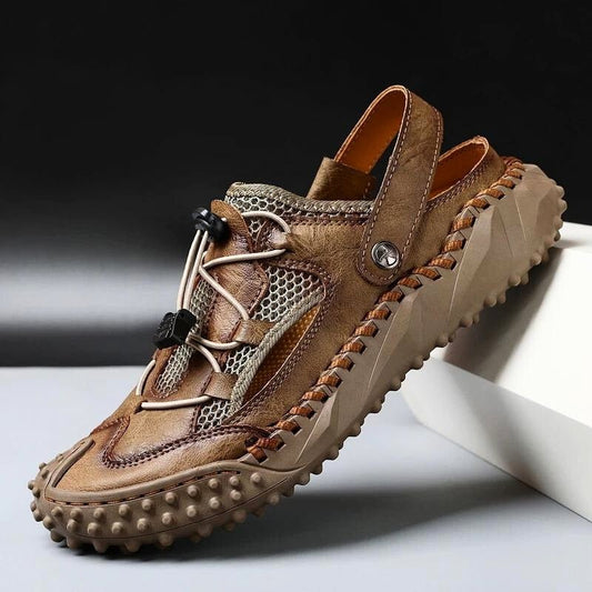 Abel | Men's Closed-Toe Casual Leather Sandals
