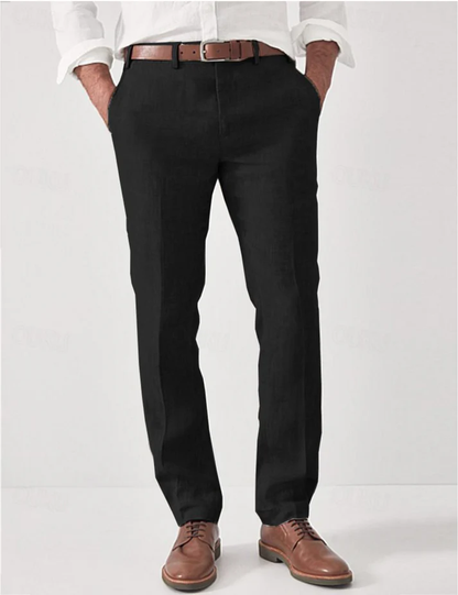 Chad | Men's Summer Linen Dress Pants