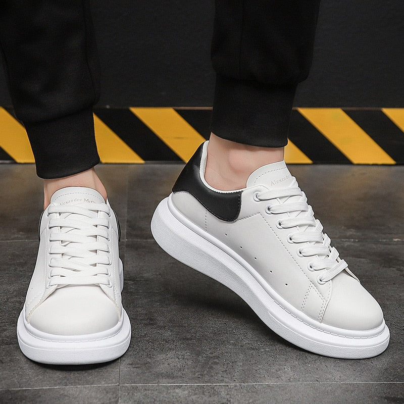 Art | Men's Lace-Up Platform Casual Sneakers
